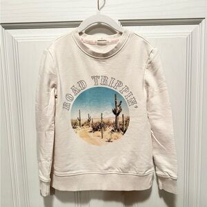 Cream Road Tripper Sweatshirt